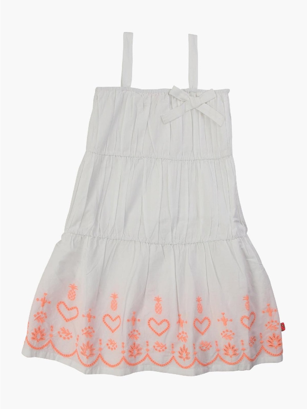 Billieblush Embroidered Summer Blanc Girls Dress  sz 8 NWT